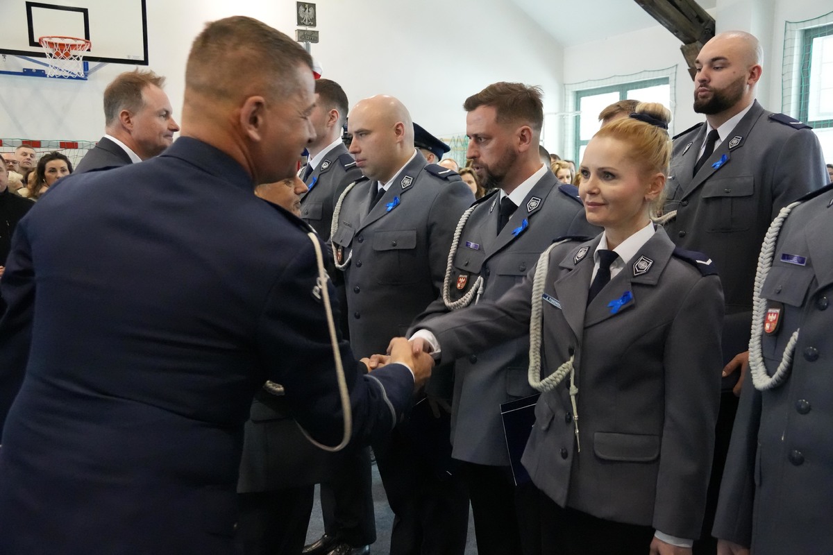 funkcjonariusze mianowani na wyższe stopnie