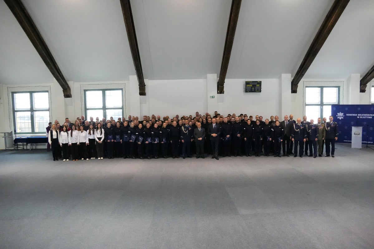 Uczestnicy uroczystości