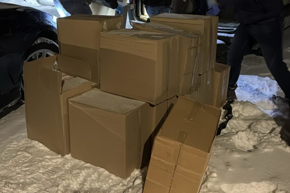 Zabezpieczone papierosy