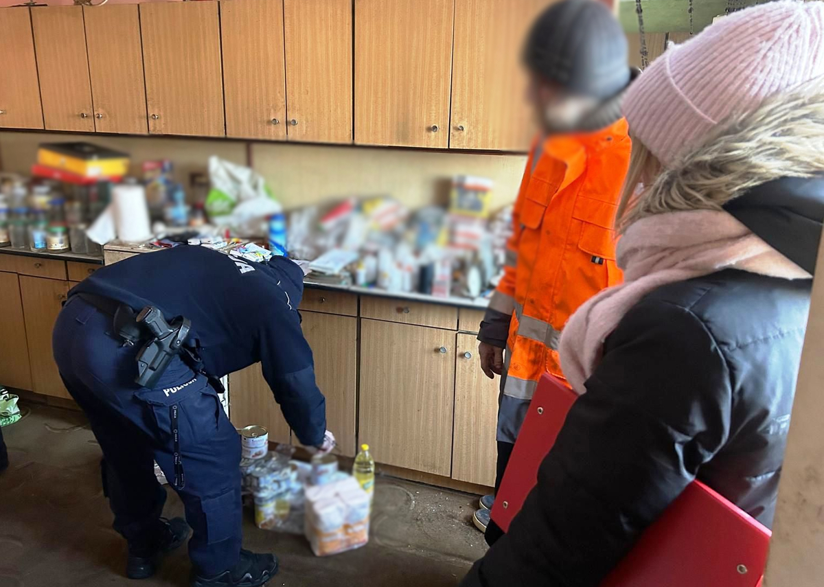 Policyjna interwencja dzielnicowego