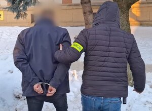 zatrzymany mężczyzna