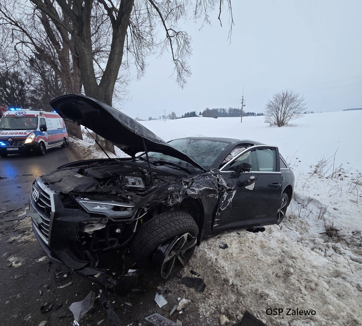 Miejsce zdarzenia drogowego