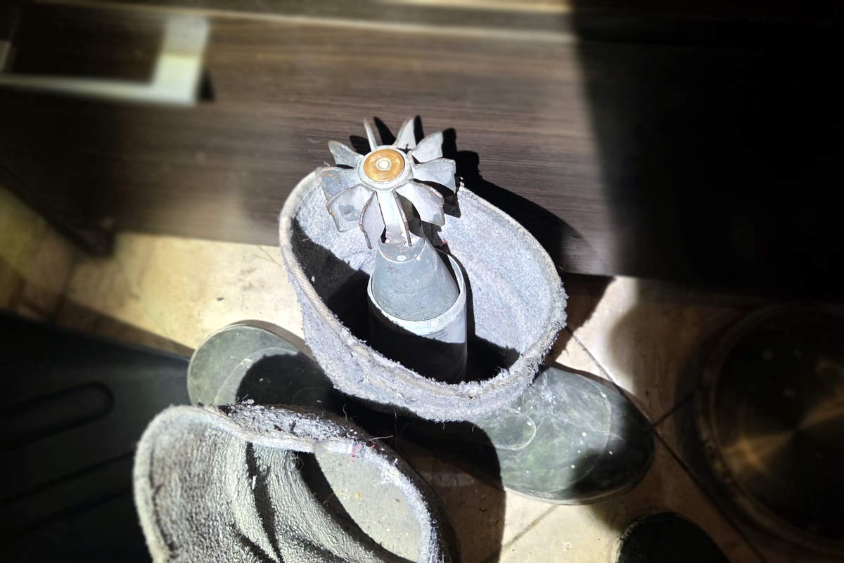 Przedmiot w gumofilcu