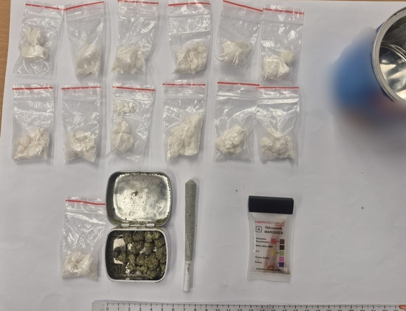 zabezpieczone narkotyki