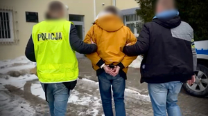 zatrzymany męzczyzna