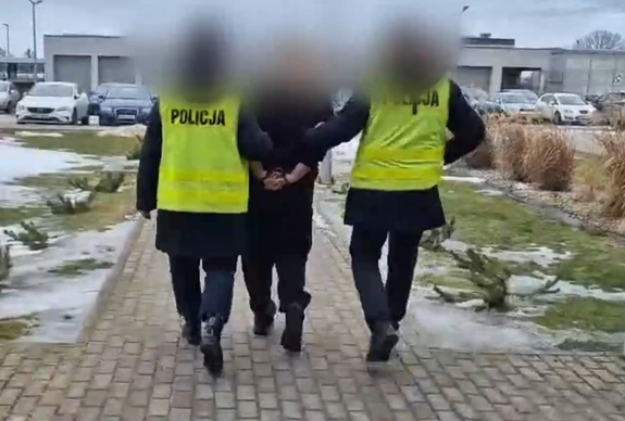 Prowadzenie zatrzymanej osoby