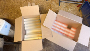 Zabezpieczone papierosy