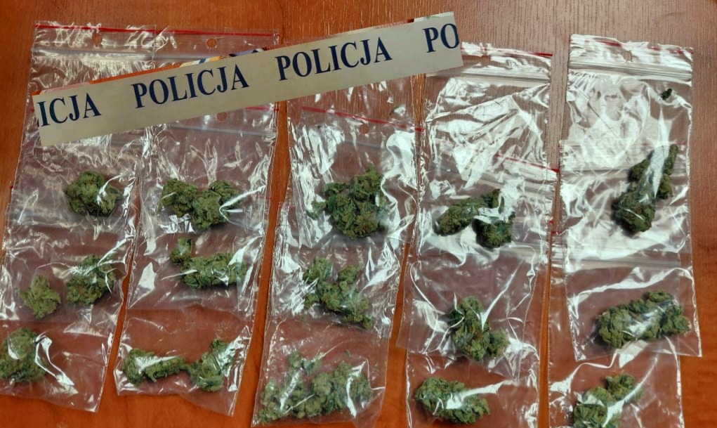 zabezpieczone narkotyki