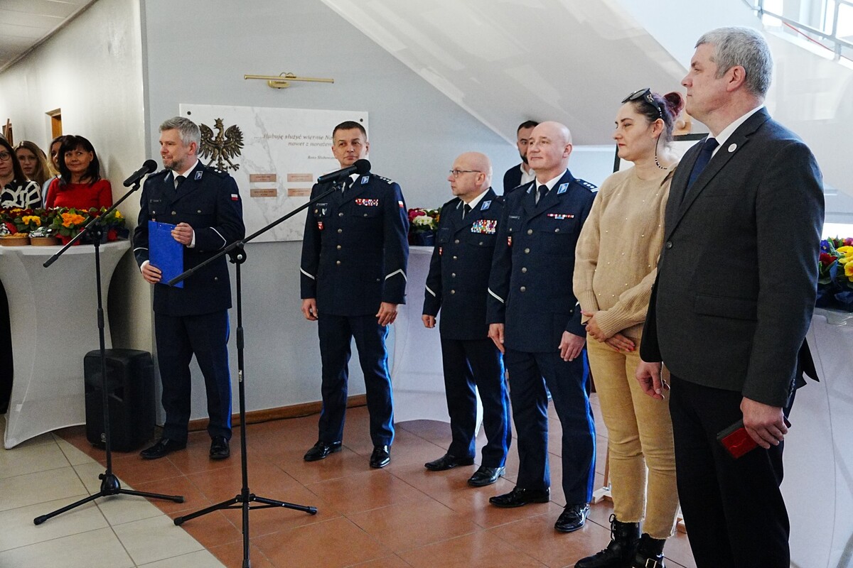 Uczestnicy uroczystości