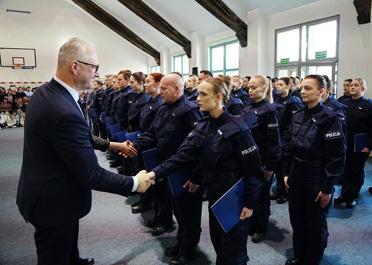 Uczestnicy uroczystości