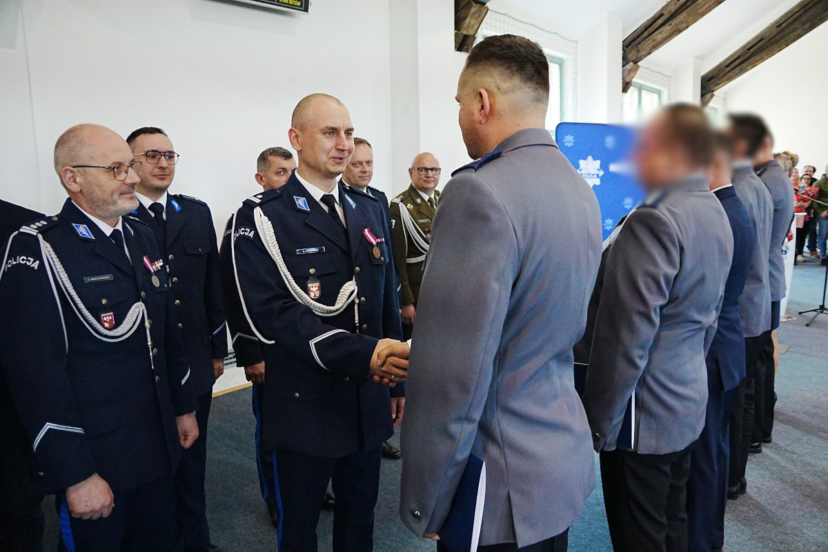 Uczestnicy uroczystości