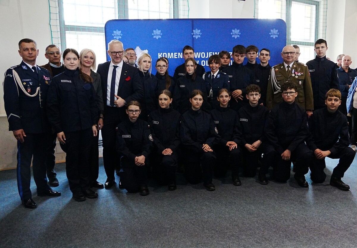 Uczestnicy uroczystości