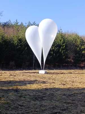 Znaleziony balon w powiecie ostródzkim