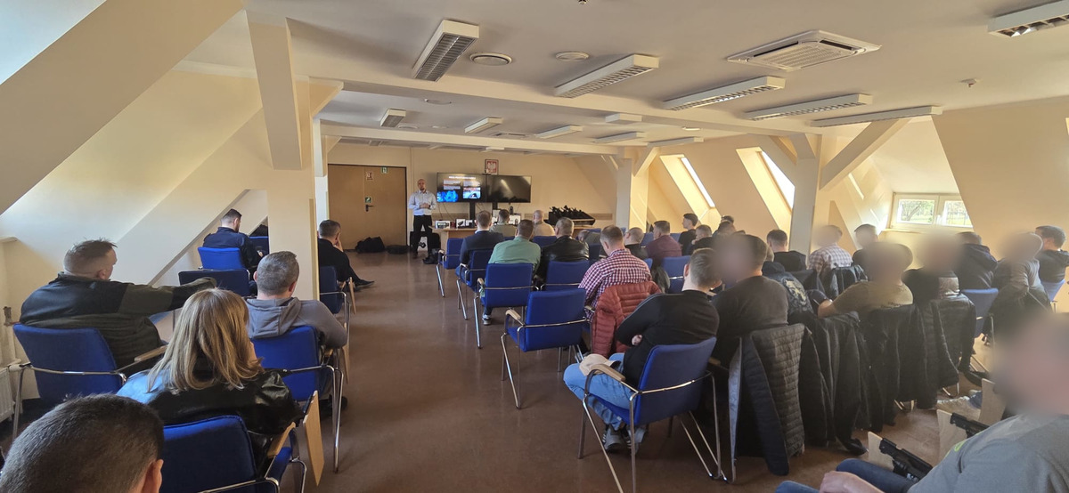 uczestnicy podczas szkolenia