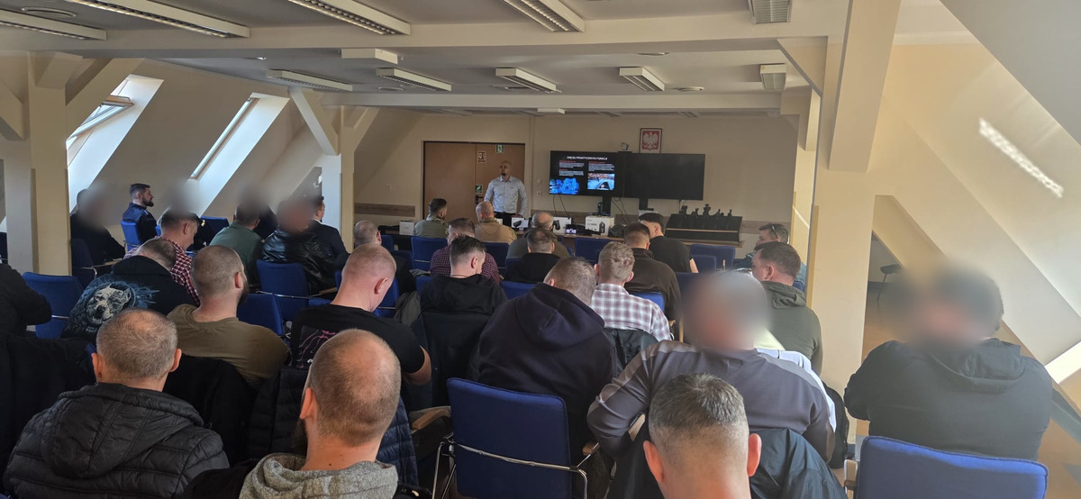 uczestnicy podczas szkolenia