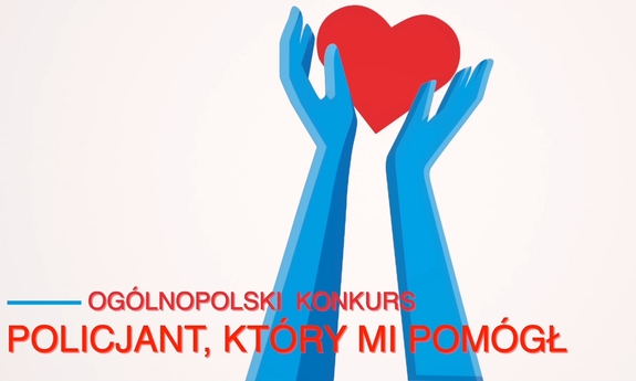 Link odsyłający do strony ogólnopolskiego konkursu „Policjant, który mi pomógł”