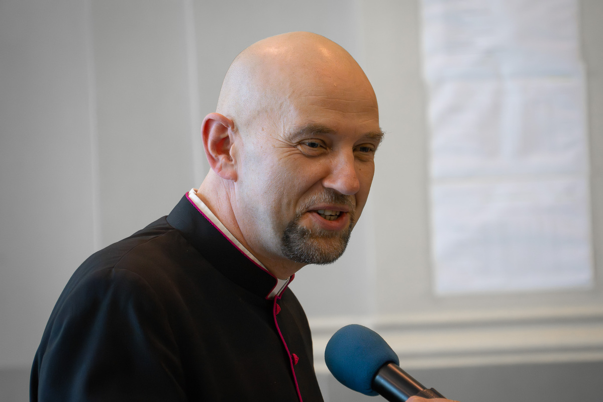 ks. Zbigniew Czernik Kapelan Warmińsko-Mazurskich Policjantów