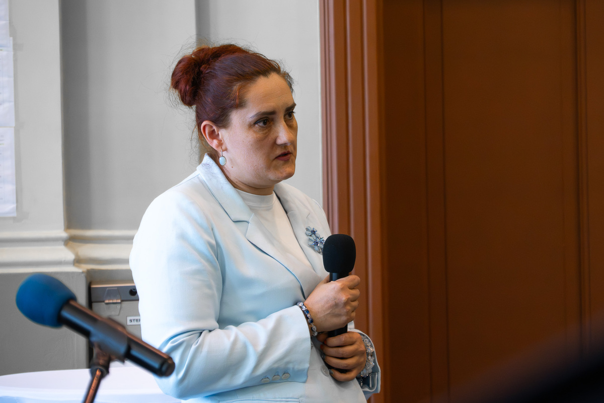 Monika Berdzik Przewodnicząca Zarządu Zakładowego Związku Zawodowego Pracowników MSWIAP KWP w Olsztynie