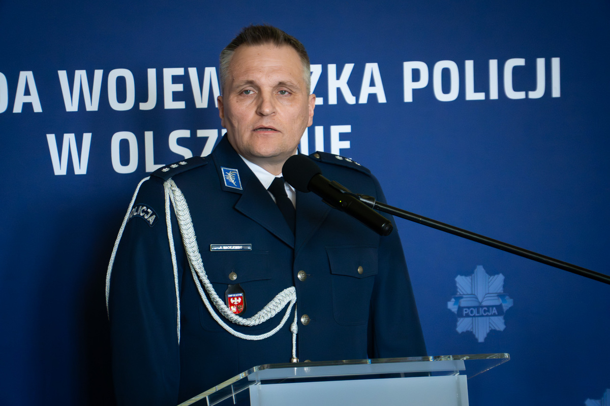 Pierwszy Zastępca  Komendanta Powiatowego Policji w Kętrzynie     kom. Adam Maciejewski