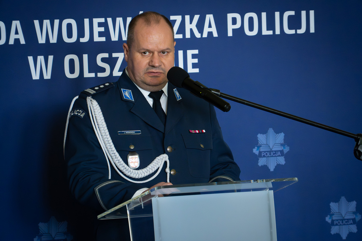 KOMENDANT POWIATOWY POLICJI W DZIAŁDOWIE
insp. Jarosław WIŚNIEWSKI