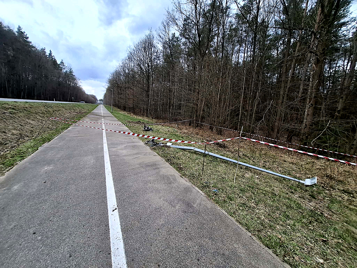 miejsce zdarzeń drogowych