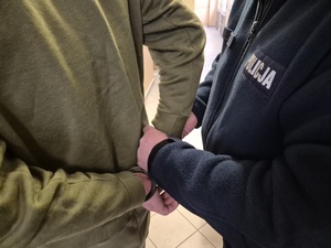 zatrzymany meżczyzna