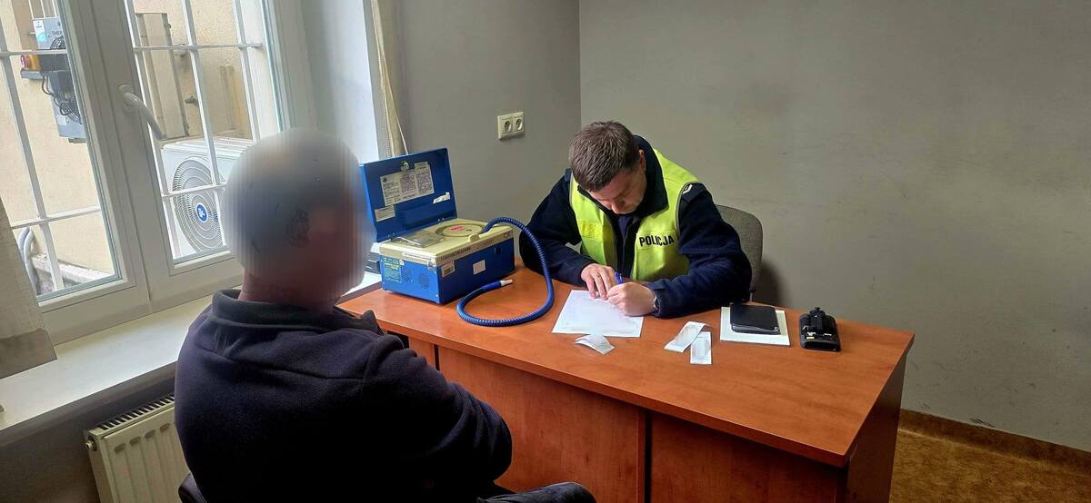 Policyjne czynności z kierującym