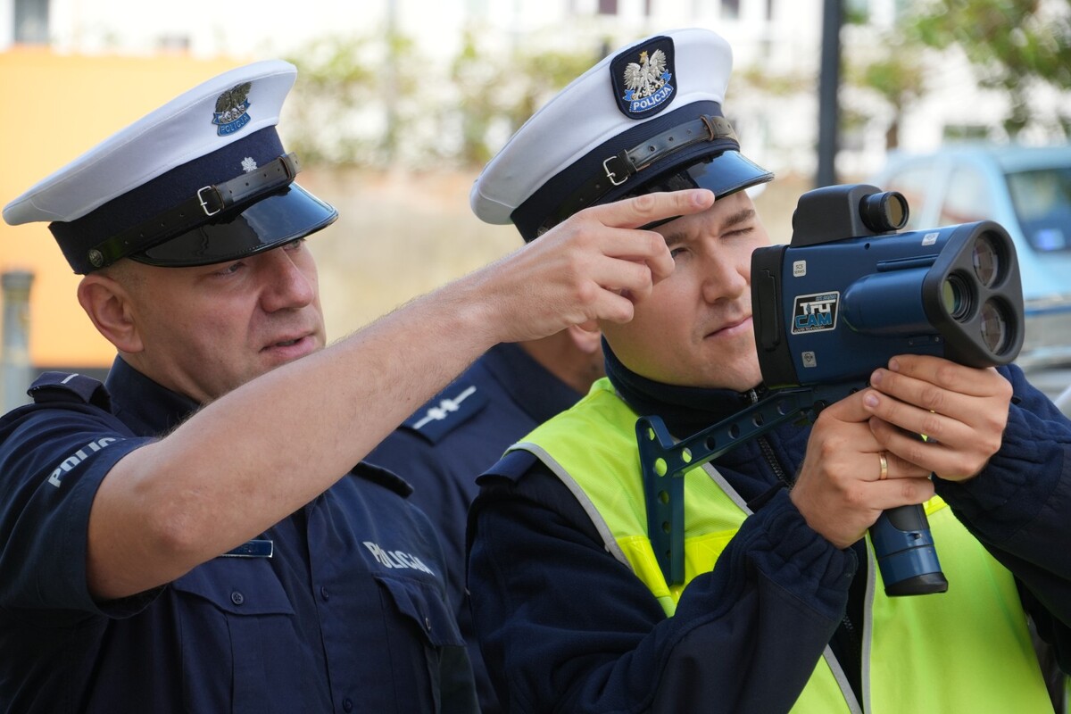 Policjanci podczas szkolenia