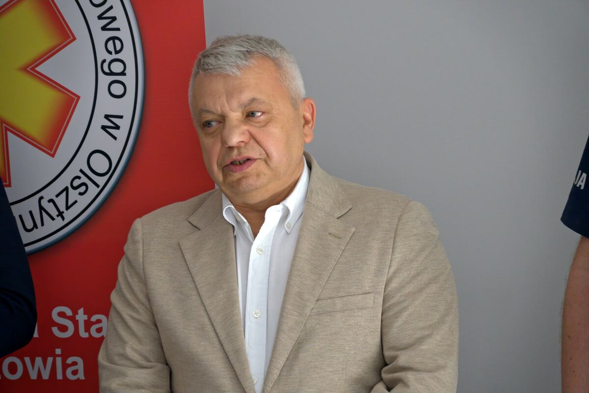 Marek Myszkowski Dyrektor Wojewódzkiej Stacji Pogotowia Ratunkowego w Olsztynie