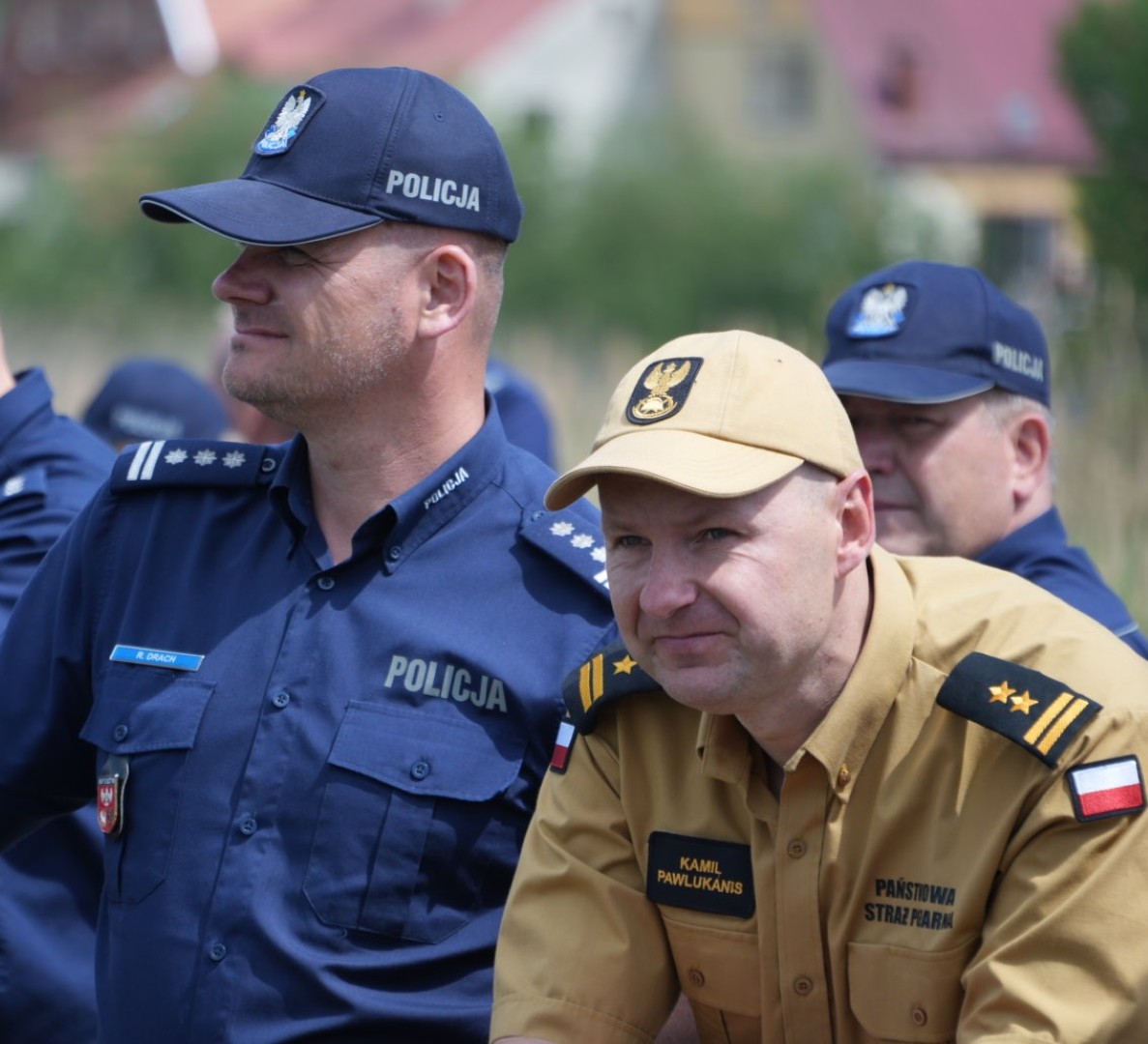 Uczestnicy Kręci mnie bezpieczeństwo w lecie