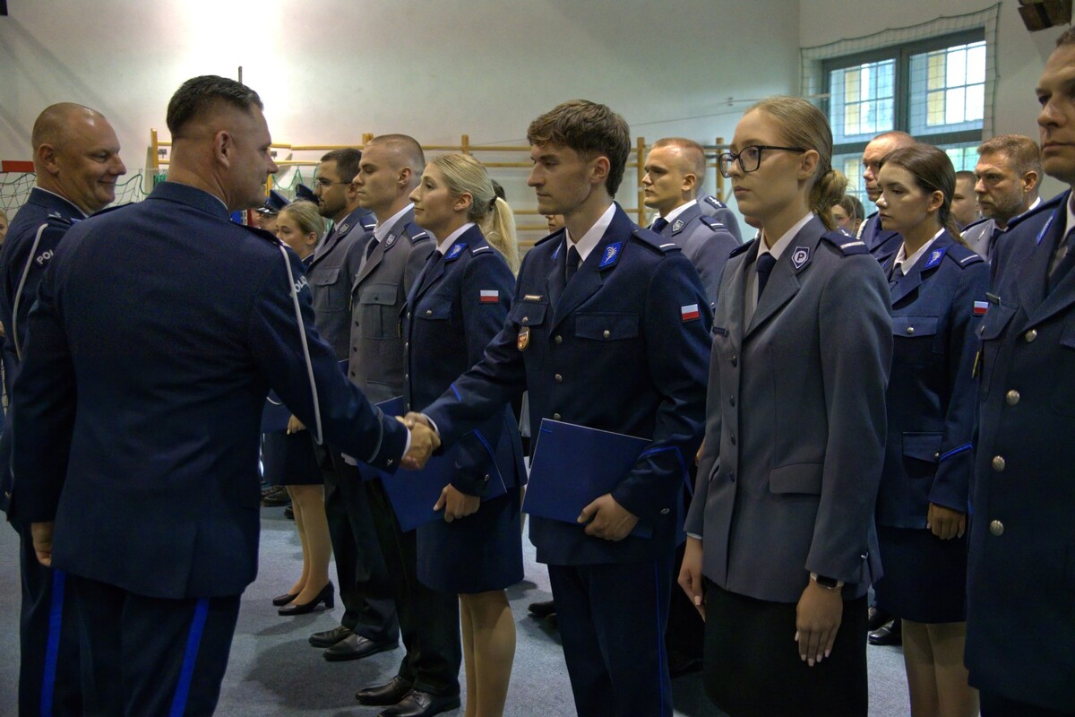 Uczestnicy uroczystości