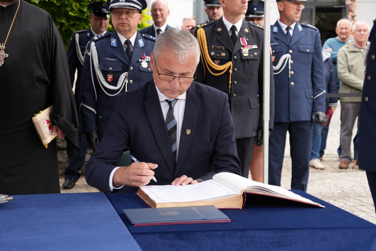 Uczestnicy uroczystości