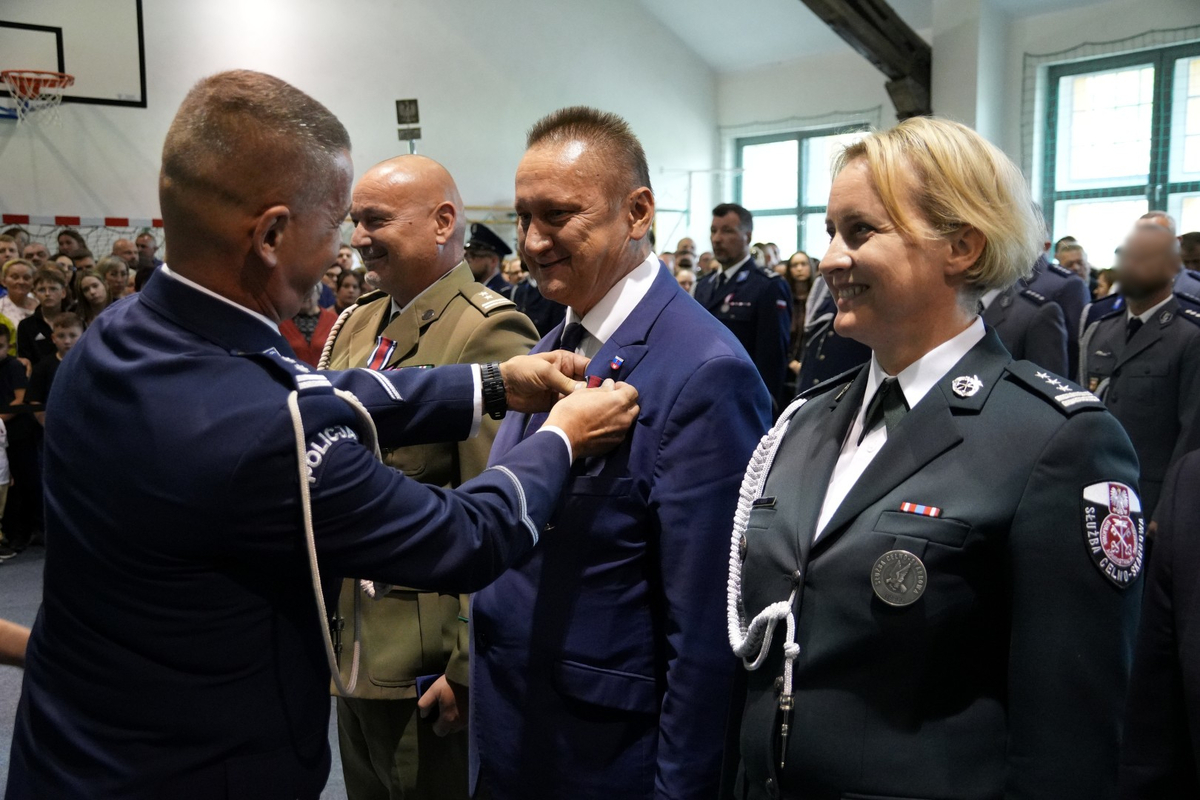 Uczestnicy uroczystości