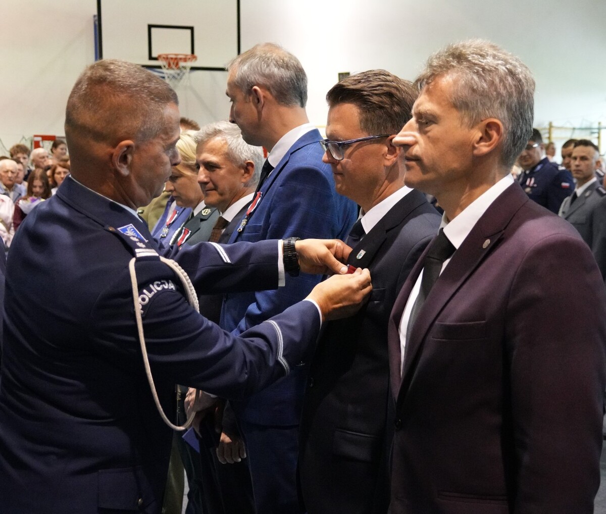 Uczestnicy uroczystości
