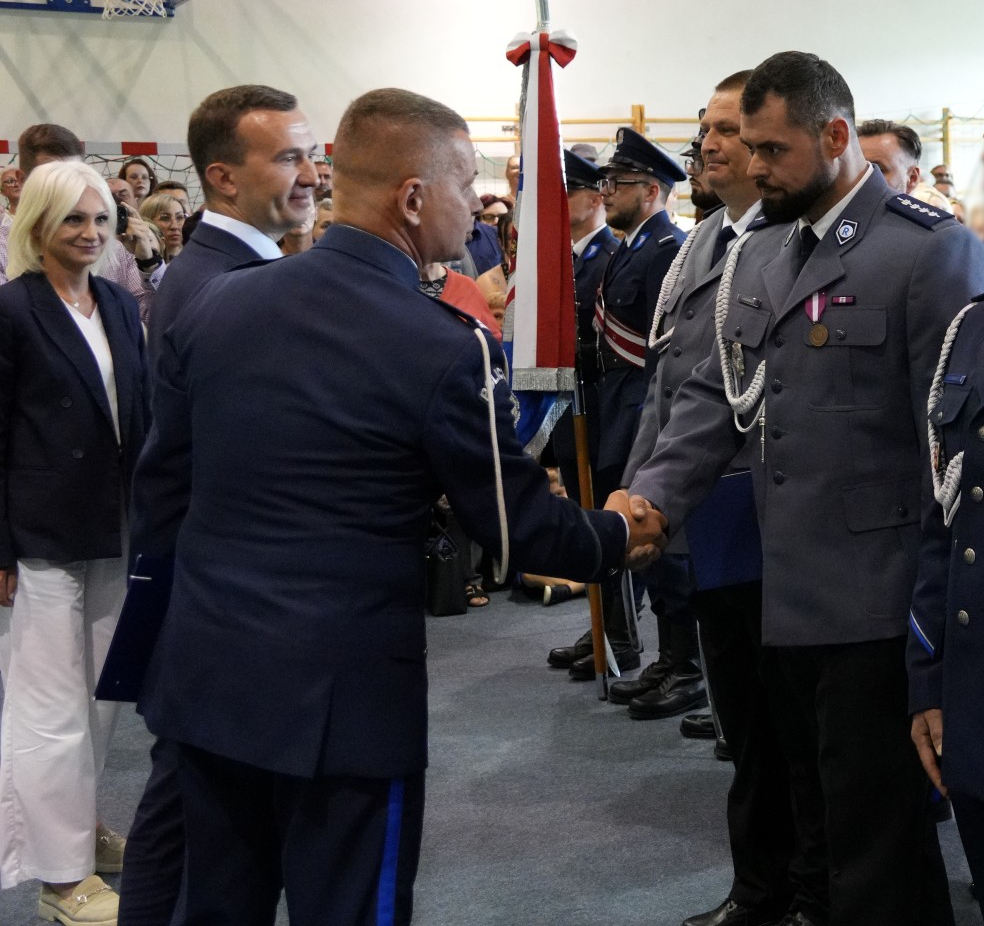 Uczestnicy uroczystości