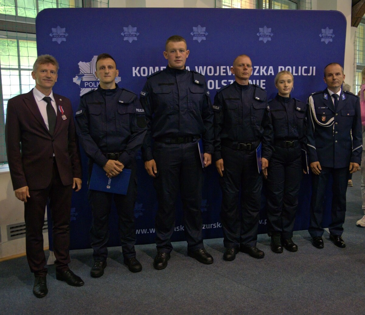 Uczestnicy uroczystości
