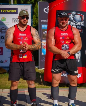 Paweł Piskorz podczas zawodów