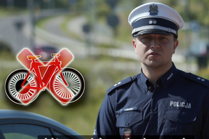 Policjant Wydziału Ruchu Drogowego