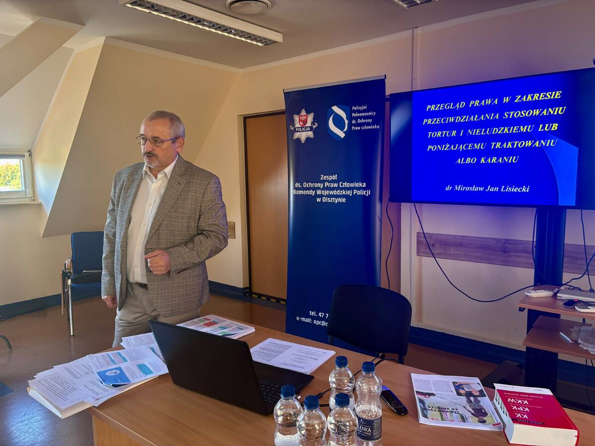 warsztaty dla trenerów przeciwdziałania stosowaniu tortur