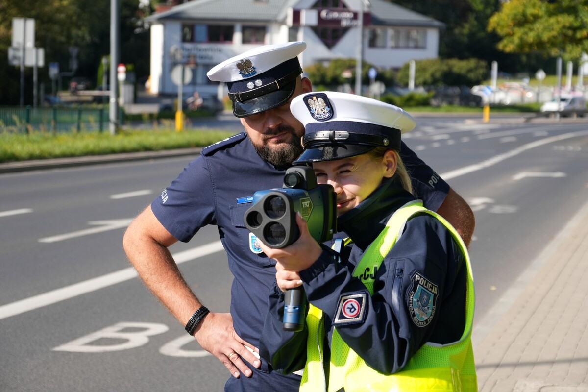 Policjanci podczas szkolenia