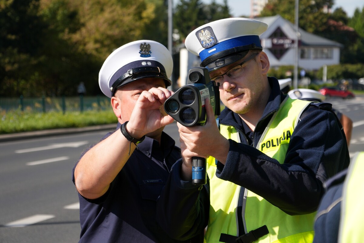 Policjanci podczas szkolenia