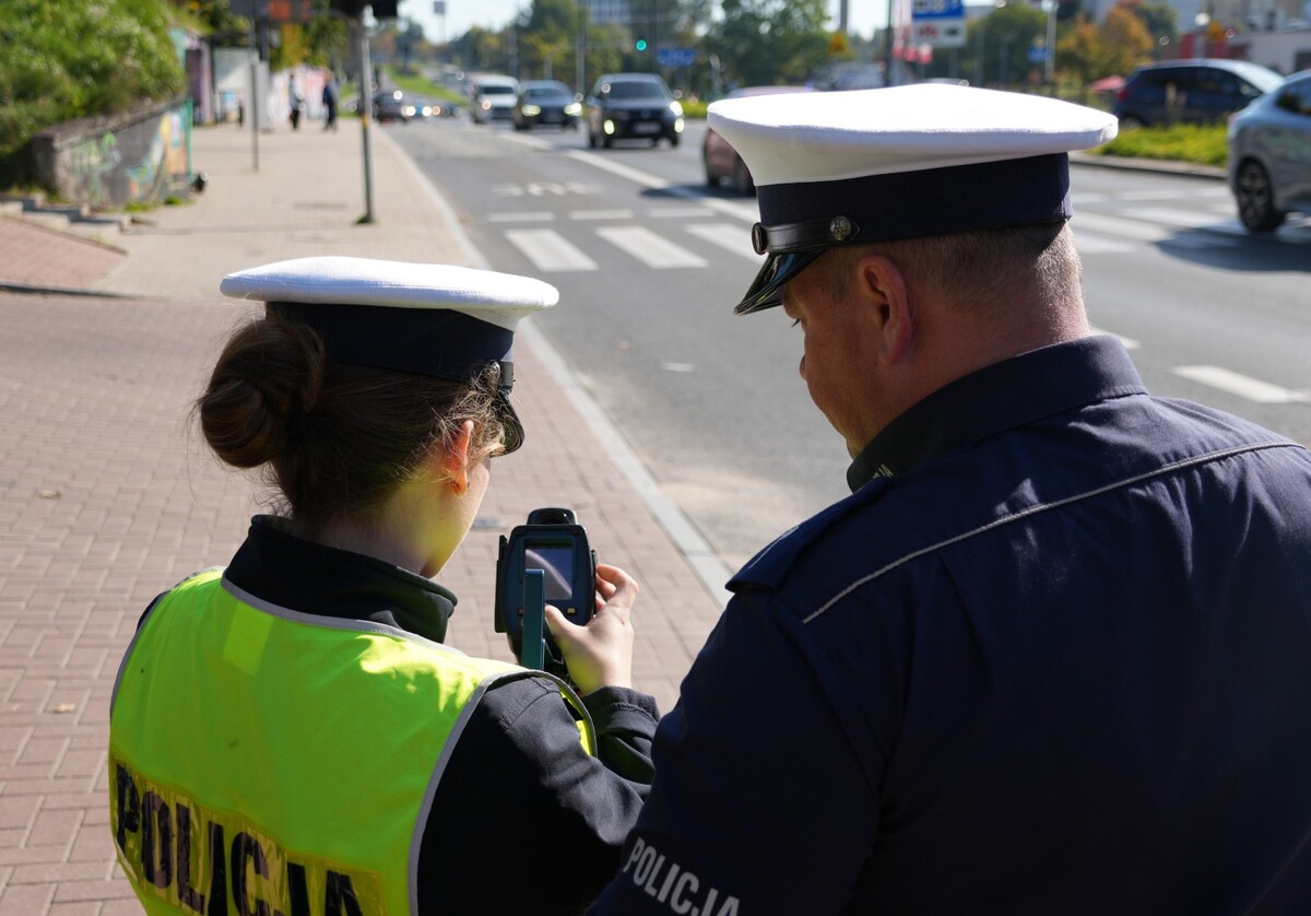 Policjanci podczas szkolenia