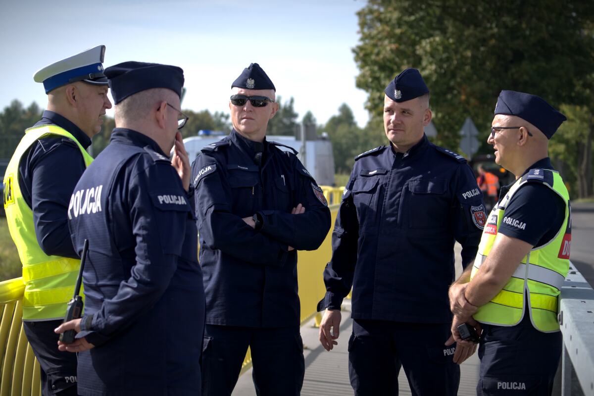 Służby podczas wspólnych działań "Zator 26"