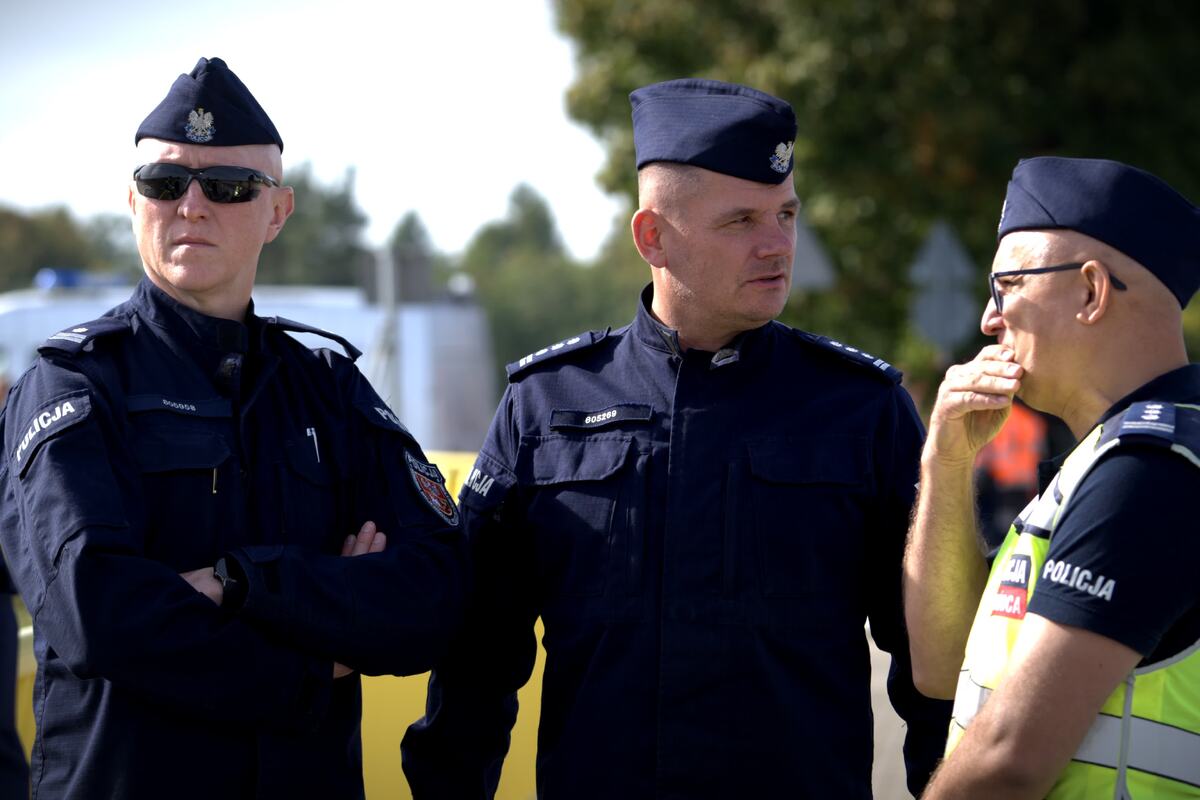 Służby podczas wspólnych działań "Zator 26"