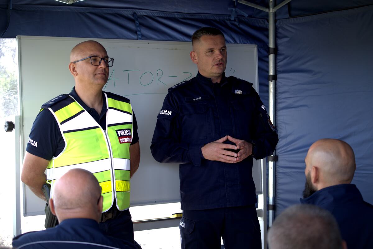 Służby podczas wspólnych działań "Zator 26"