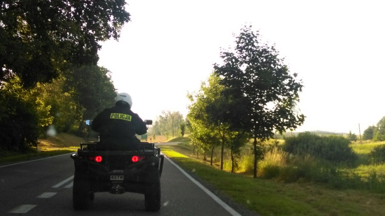 Policyjne zabezpieczenie podczas Rajdu Polski #4