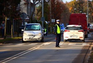 Miejsce zdarzenia w Mrągowie (fot. Piotr Piercewicz/Mrągowo24)