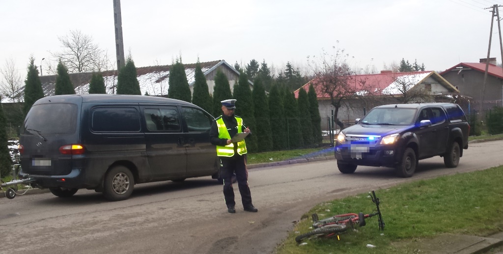 Potrącenie pieszego