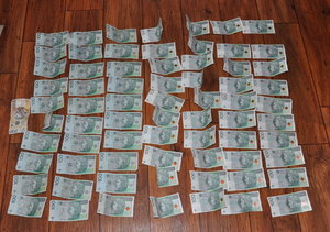 Zabezpieczone pieniądze