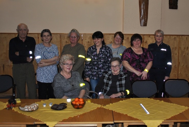 Rozmawiali z seniorami o bezpieczeństwie